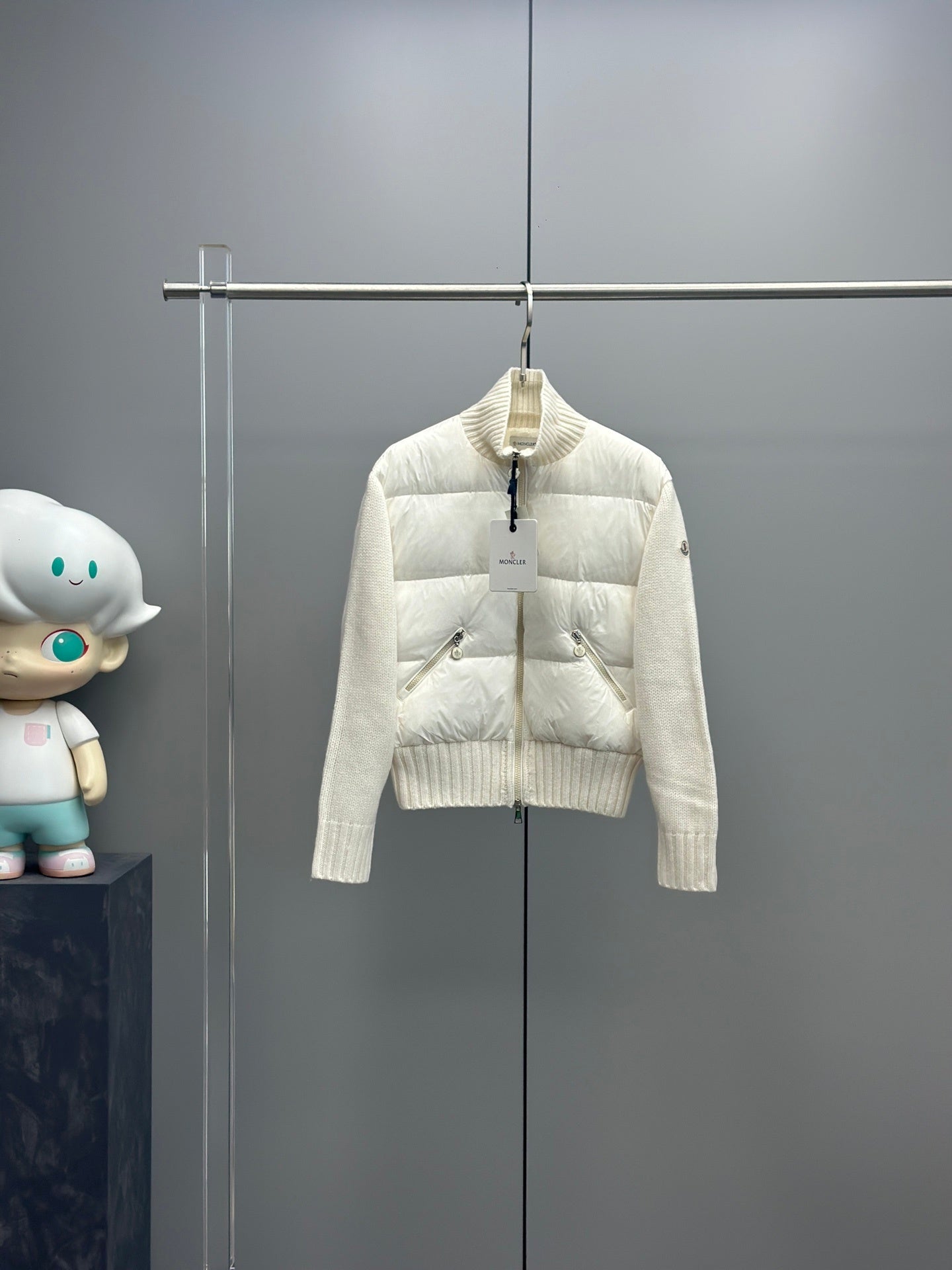 Cardigan Moncler Blanc