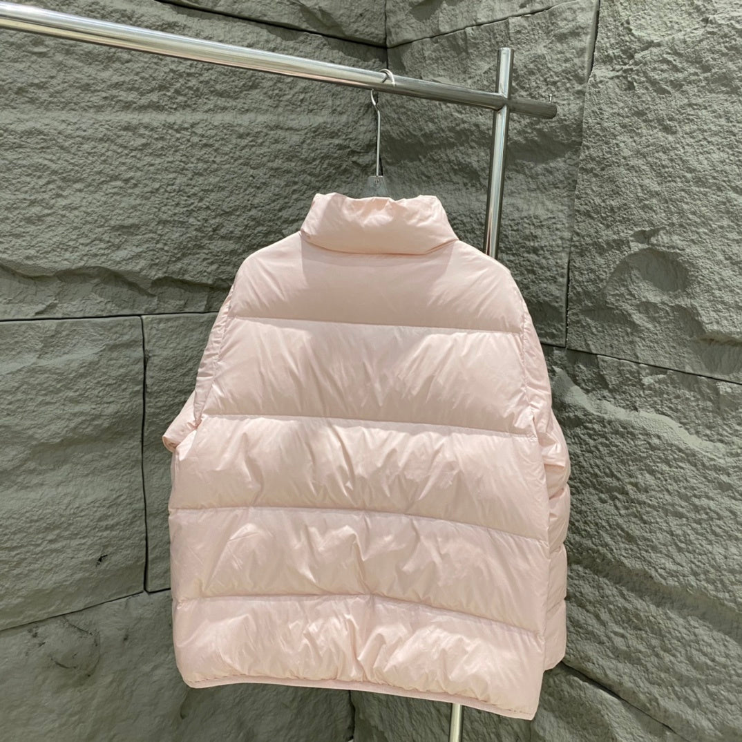 Doudoune Moncler Abbadia Rose