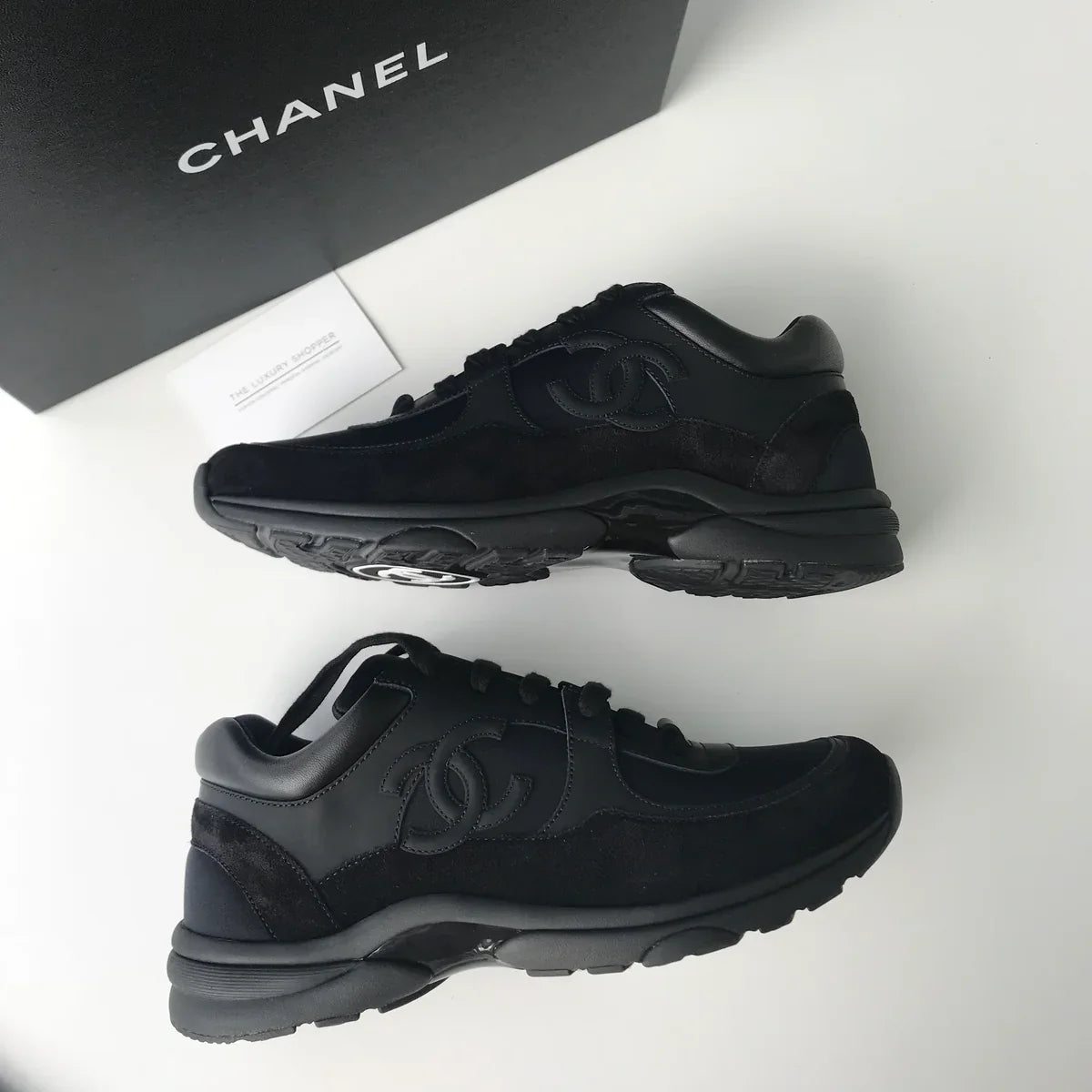 Chanel CC Runner Black