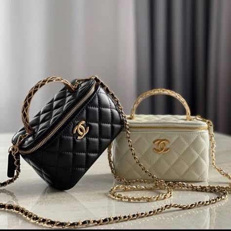 Sac Chanel Sac Chanel Vanity Blanc