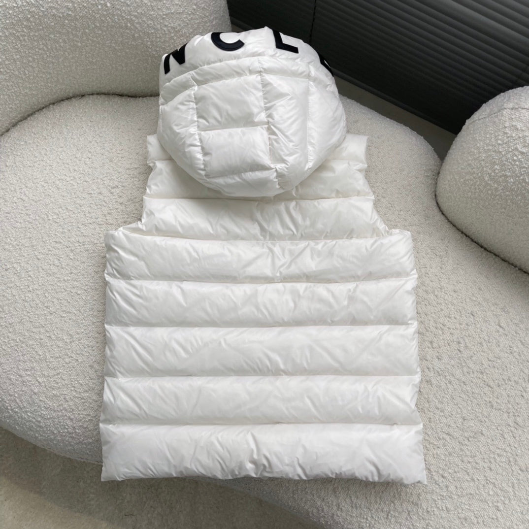 Doudoune Moncler Sans Manche Montreuil Blanche