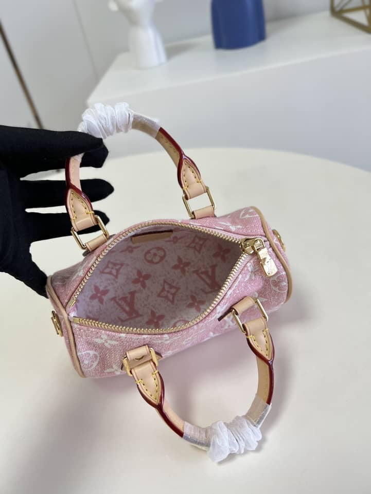 Sac LV Nano Speedy Rose