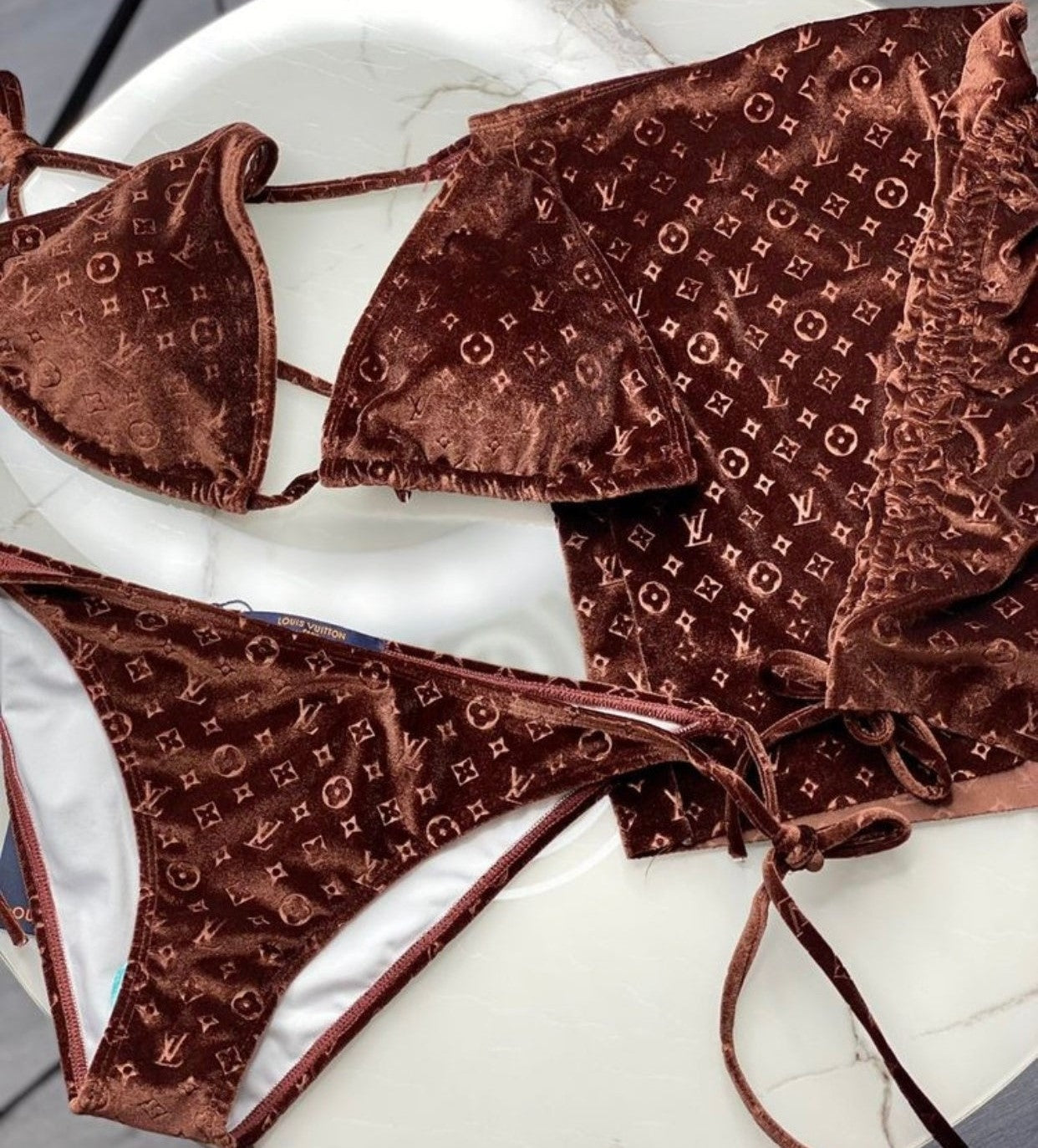 Maillot De Bain LV 3 pièce