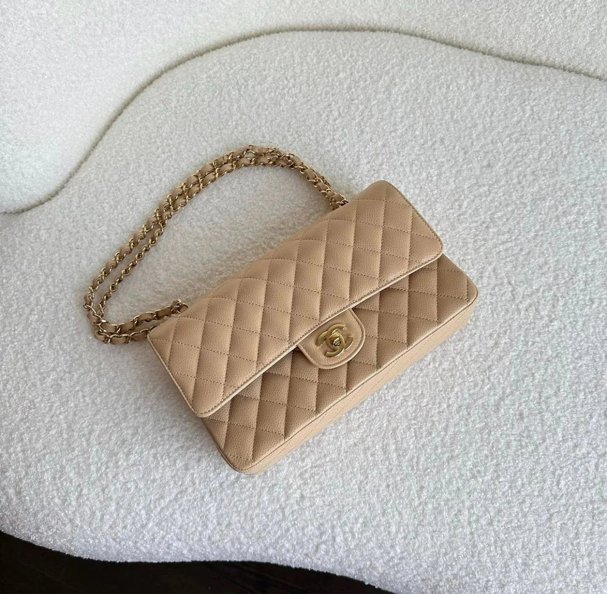 Sac Chanel Sac Chanel Timeless Beige
