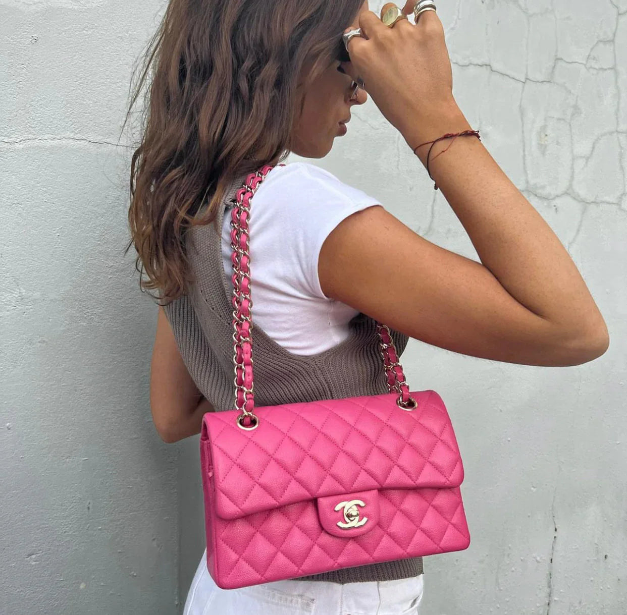 Sac Chanel Sac Chanel Timeless Rose