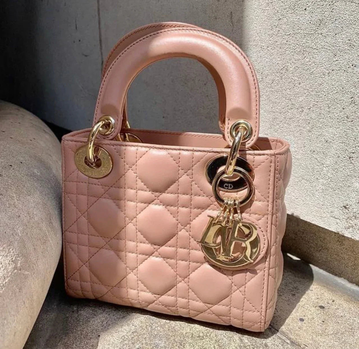 Sac Dior Lady Rose