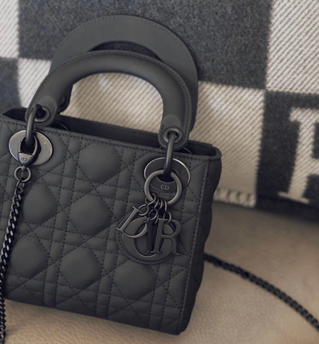 Sac Dior Lady Noir