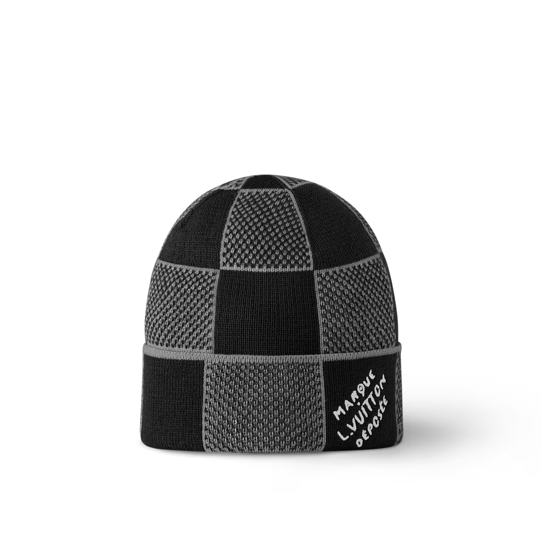 Bonnet LV Damier Heritage Noir